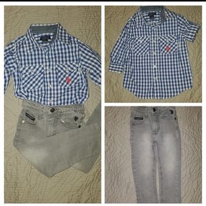 US POLO ASSN Shirt &Pants Bundle